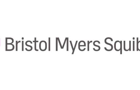 member_logo_bristol-myers-squibb - NAMI Bristol Myers Squibb corporate logo with a purple abstract mark to the left.
